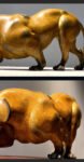 The Tiger – Poised to Strike, Handcrafted Solid Brass Sculpture