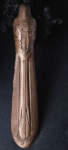 The Red-Billed Blue Magpie Shoehorn – Handcrafted Solid Bronze Desk Sculpture & Heirloom Tool