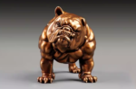 The Bulldog – Handcrafted Solid Bronze Sculpture
