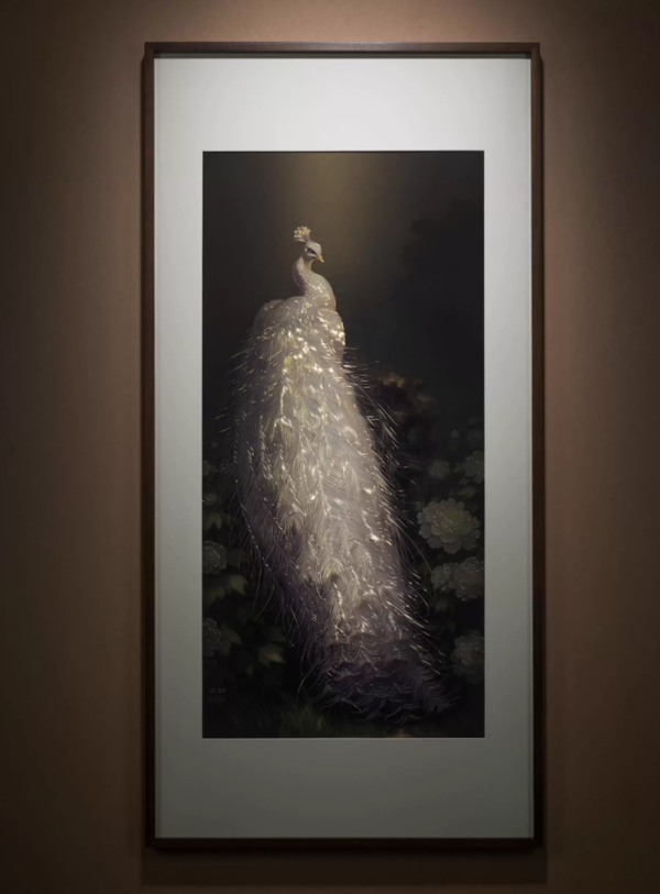 “The Peony Fairy” – Handcrafted Solid Brass Chisel-Painted Wall Art