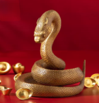 The Snake – Handcrafted Solid Brass Zodiac Sculpture, “The Celestial Serpent,” Auspicious Symbol of Wisdom & Renewal