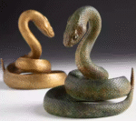 The Snake – Handcrafted Solid Brass Zodiac Sculpture, “The Celestial Serpent,” Auspicious Symbol of Wisdom & Renewal