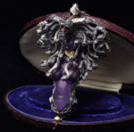 Medusa Queen Pendant – Handcrafted Sterling Silver & Gemstone Necklace, “The Serpent’s Gaze,” Green Chrysoprase & Ruby Zircon