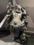 Zhong Kui – Handcrafted Solid Wood Sculpture, “The Demon Queller,” Black Myth: Zhong Kui