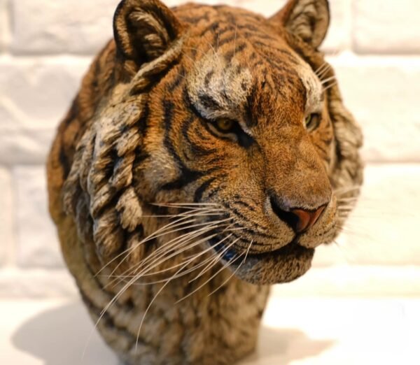 Siberian Tiger – Handcrafted GK Statue, “King of the Northern Forest,” Museum-Quality Hand-Painted Finish, Realistic Whisker Implantation