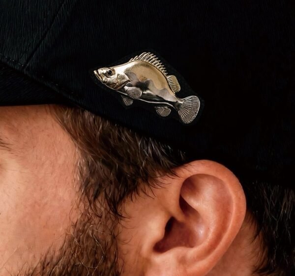 The Fish Brooch – Handcrafted Solid Brass & White Copper, “Auspicious Emblem”