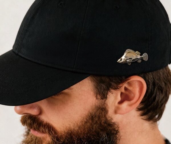 The Fish Brooch – Handcrafted Solid Brass & White Copper, “Auspicious Emblem”