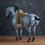 Tang Horse – Handcrafted Solid Brass Sculpture, “Steed of Prosperity”, Tang Dynasty Aesthetic