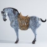 Tang Horse – Handcrafted Solid Brass Sculpture, “Steed of Prosperity”, Tang Dynasty Aesthetic
