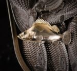 The Fish Brooch – Handcrafted Solid Brass & White Copper, “Auspicious Emblem”