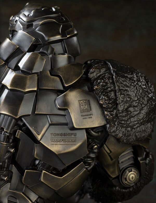 Optimus Primal – Officially Licensed Transformers Bronze Sculpture, “The Beast Wars Commander,” Limited Edition Collectible