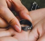 The Fish Ring – Handcrafted 925 Sterling Silver & 18K Gold, “What You Mean to Me”, Adjustable Unisex Band