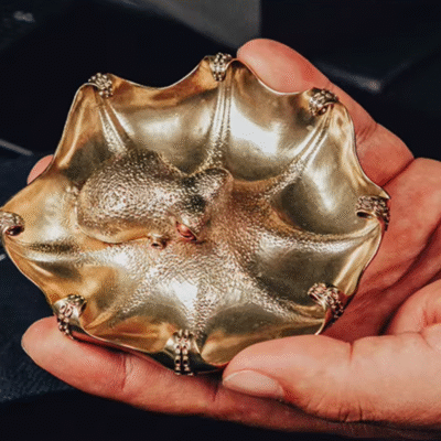 The Octopus Plate – Handcrafted Solid Bronze Multifunctional Tray, “Open Arms, Open Heart”