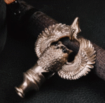 The Owl Whistle – Handcrafted Solid Brass Keychain, “The Sentinel’s Call”